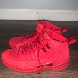 “Gym Red” Jordan 12, size 8 in mens